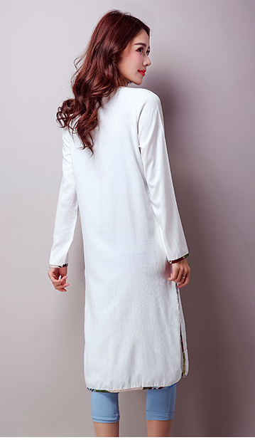 WJ6909 Stylish Cardigan White