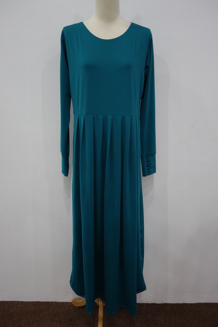 WH1148 Fashion Jubah Turquoise