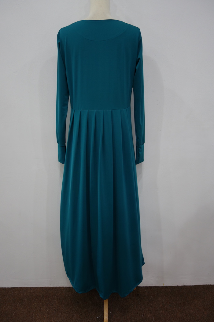 WH1148 Fashion Jubah Turquoise