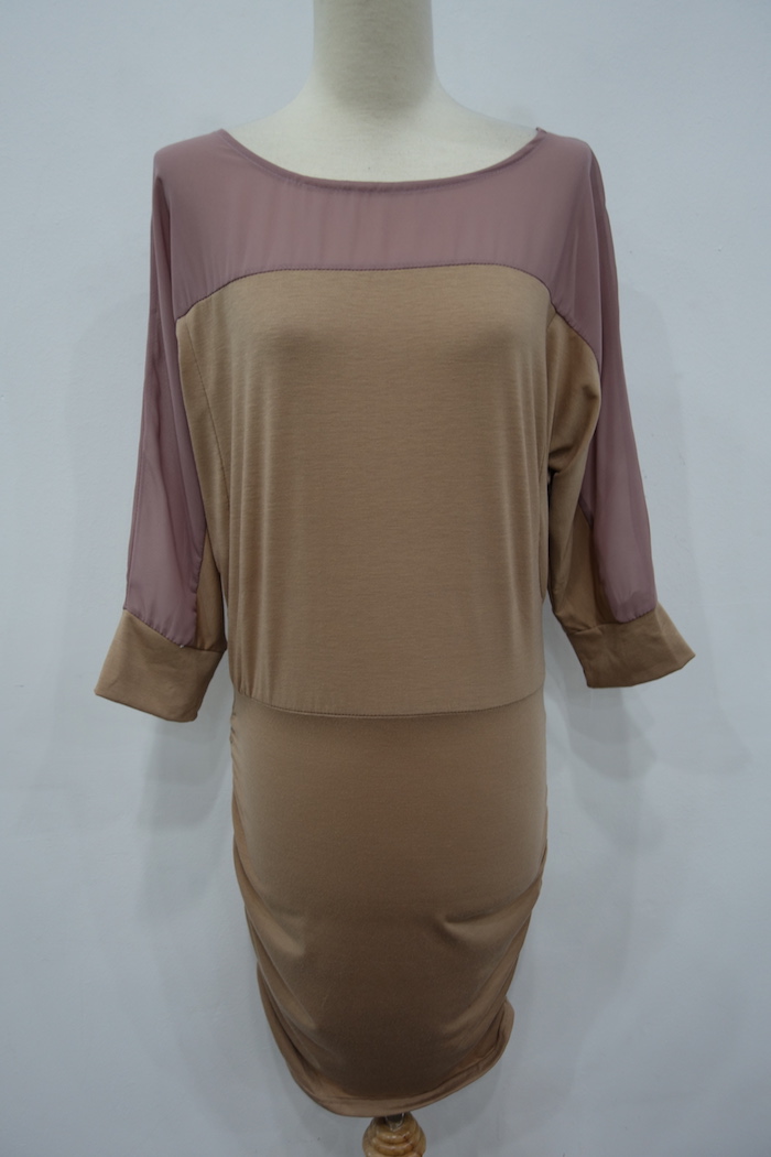 WD6913 Sexy Dress Khaki