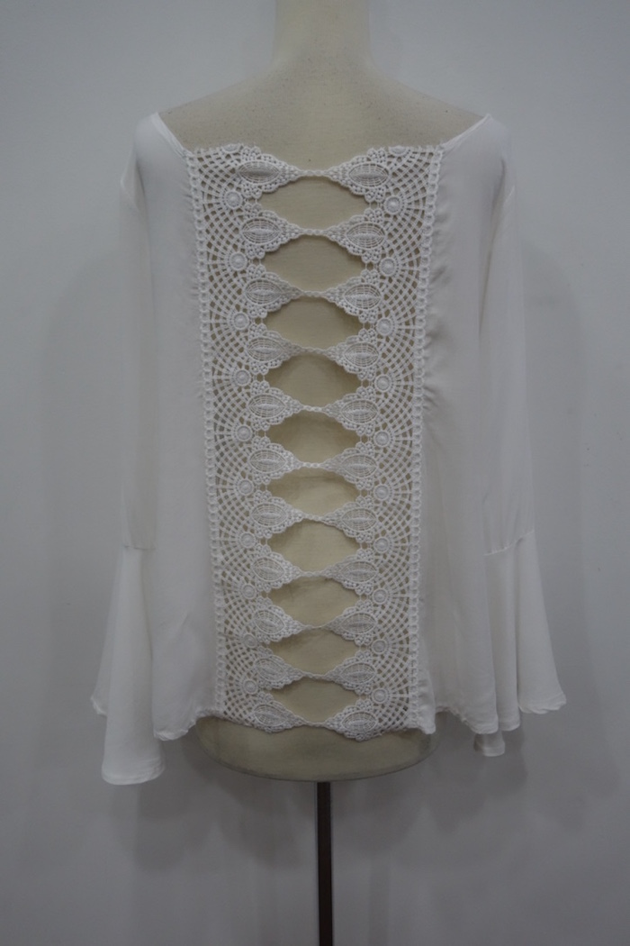 WT6972 Sexy Top White