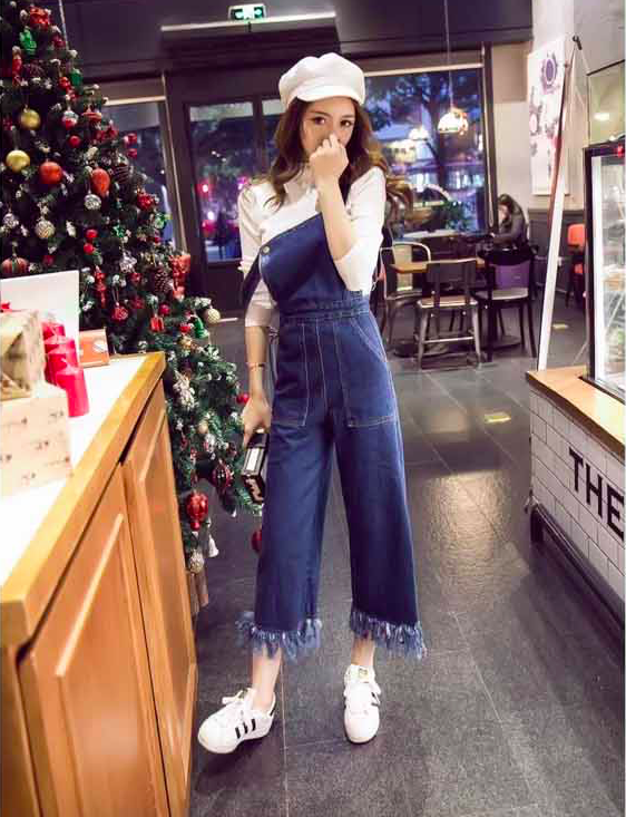 WP6985 Stylish Jumpsuit Blue