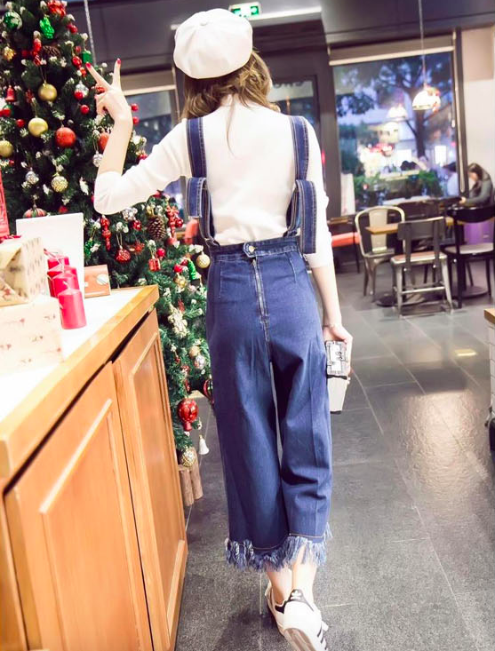 WP6985 Stylish Jumpsuit Blue
