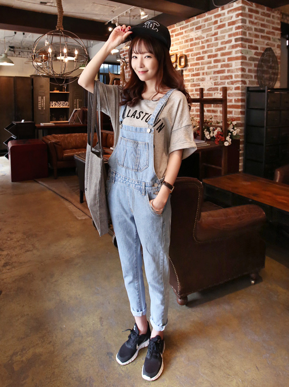 WP3674 Stylish Jumpsuit Light Blue