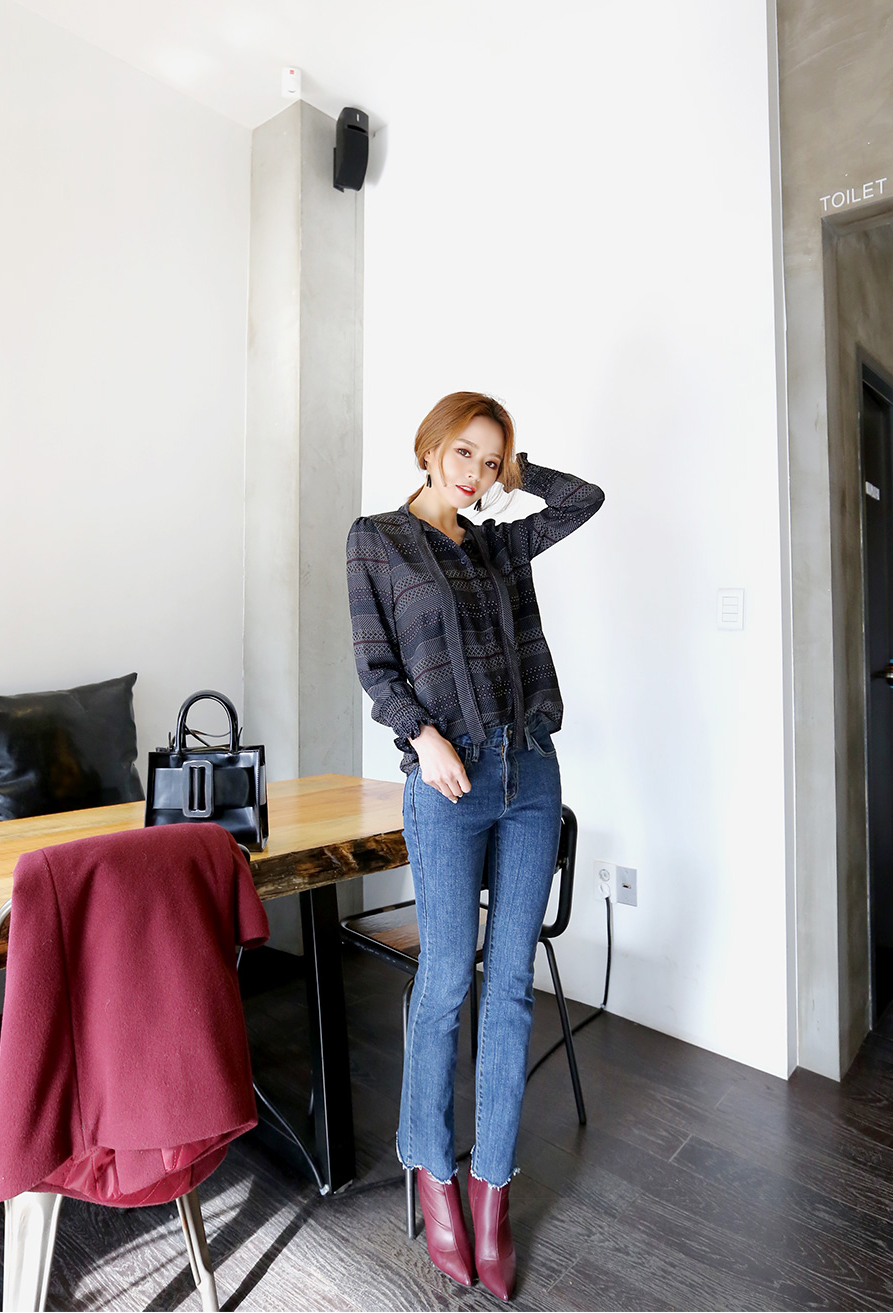 WT7025 Korea Fashion Top As Picture