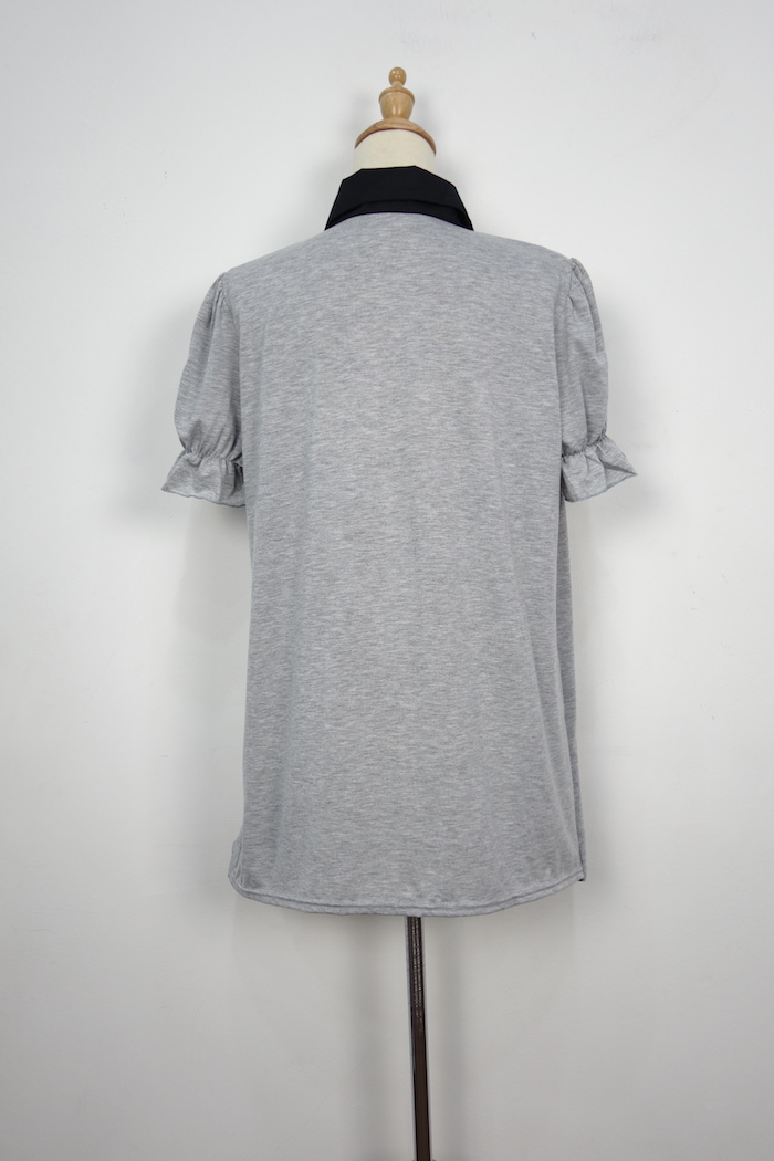 WT7055 One Piece Top Light Grey