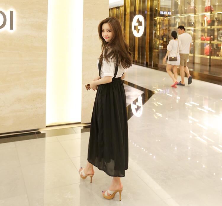 WK7062 Stylish Skirt Black
