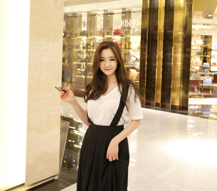 WK7062 Stylish Skirt Black