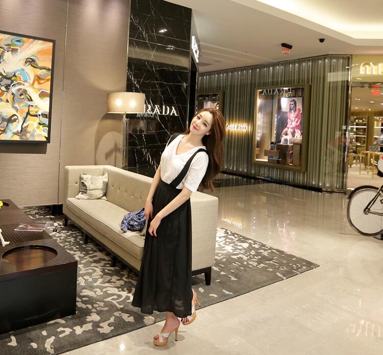 WK7062 Stylish Skirt Black