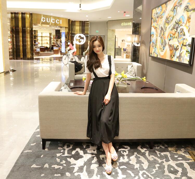 WK7062 Stylish Skirt Black