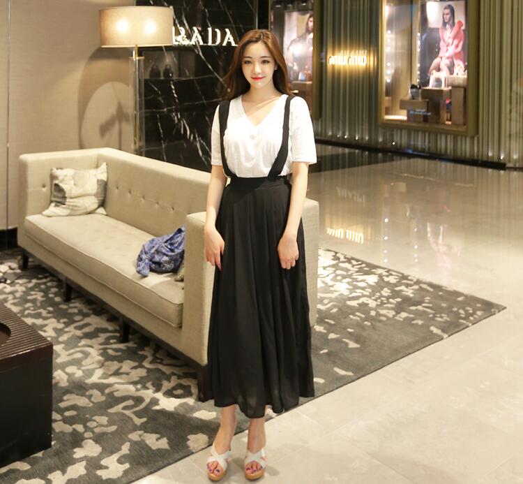 WK7062 Stylish Skirt Black