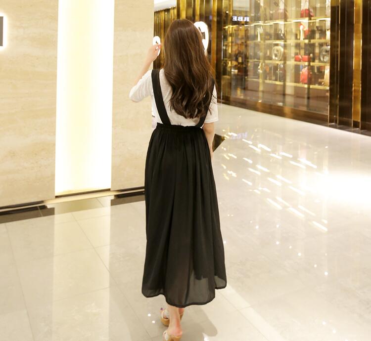 WK7062 Stylish Skirt Black
