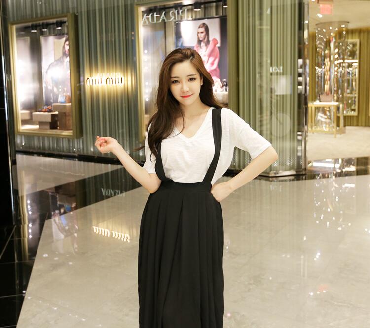 WK7062 Stylish Skirt Black