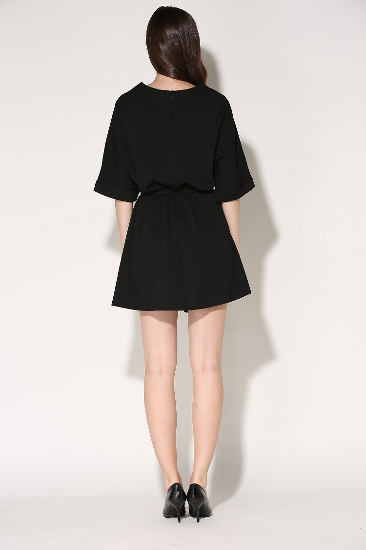 WD7104 Stylish Dress Black