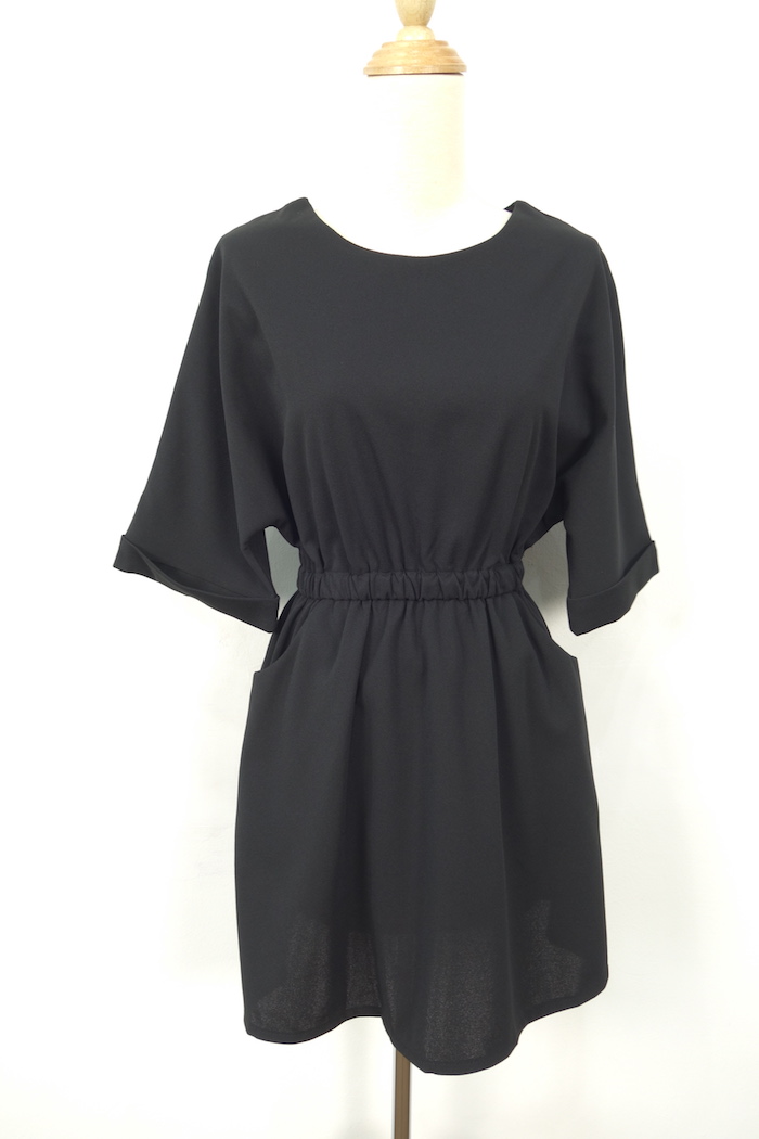 WD7104 Stylish Dress Black