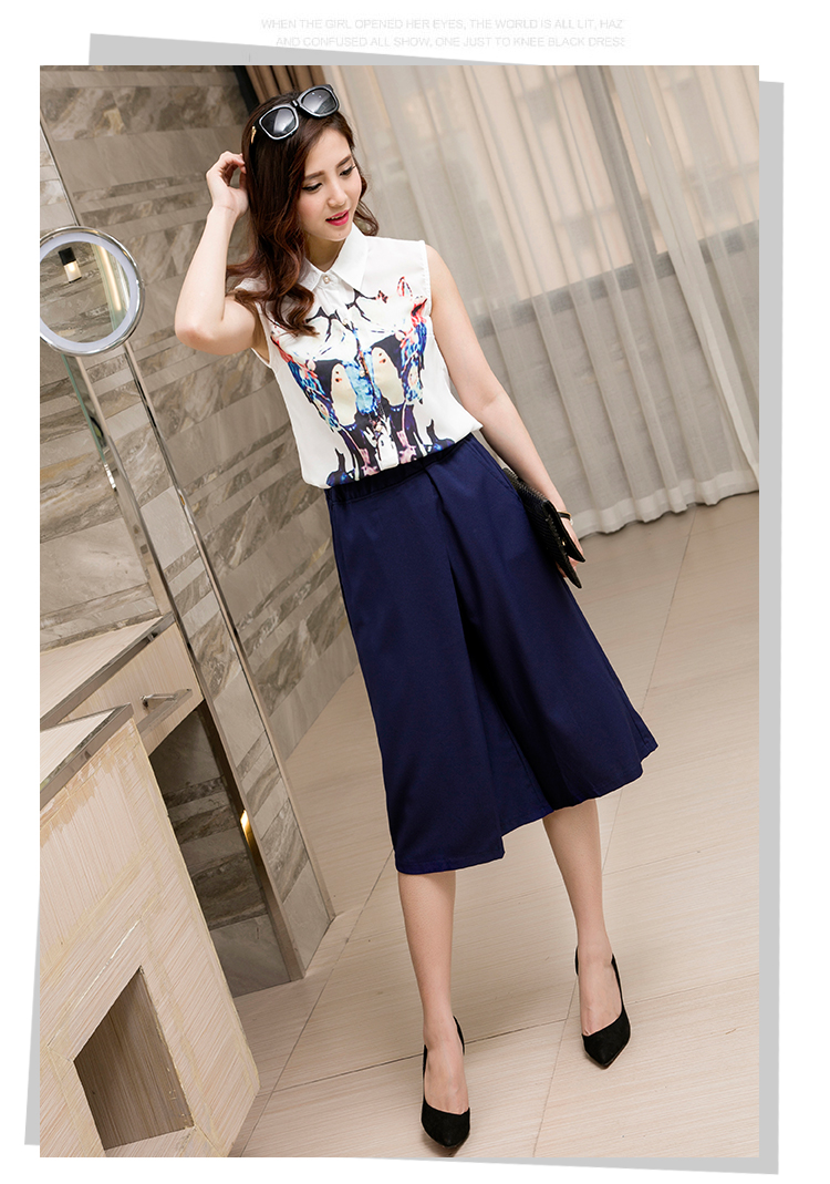 WT7125 Stylish Top and Pant As Picture (1 Set)