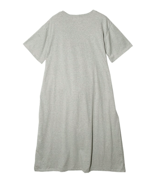 WD7137 Fashion Maxi Dress Grey