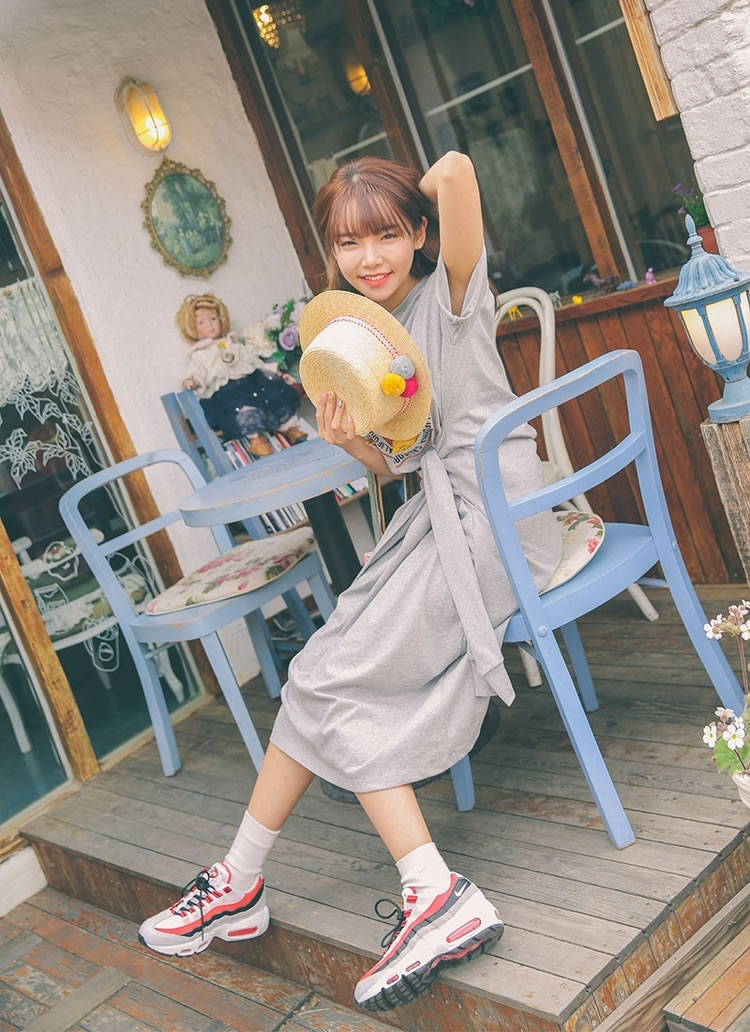 WD7137 Fashion Maxi Dress Grey