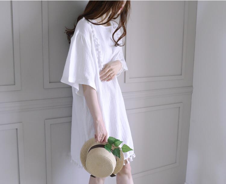 WD7150 Lovely Dress White