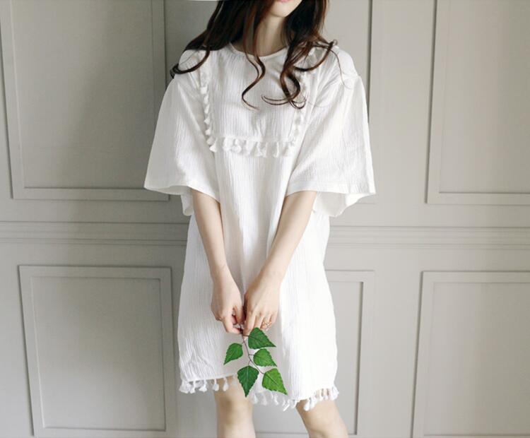 WD7150 Lovely Dress White