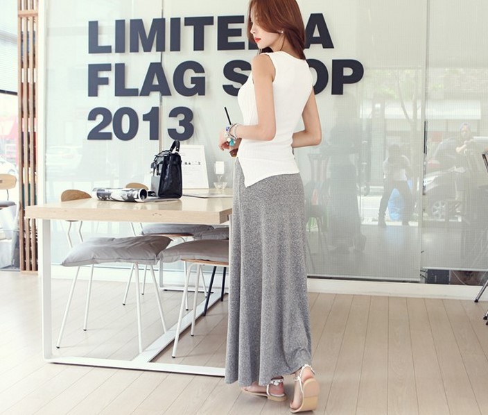 WT7178 Stylish Sleeveless Top White
