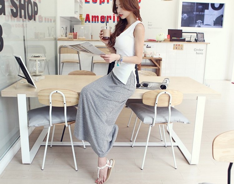 WT7178 Stylish Sleeveless Top White