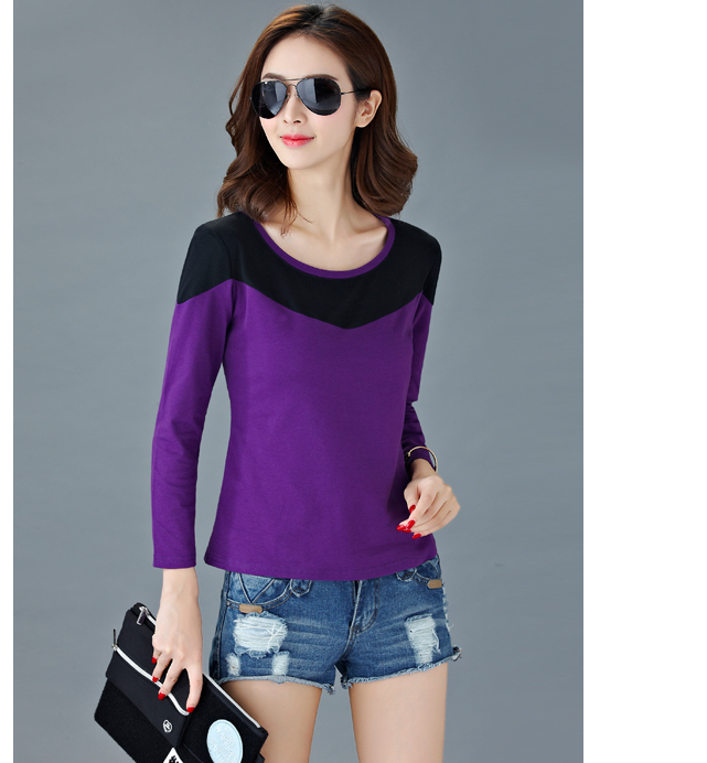 WT7189 Fashion Top Purple