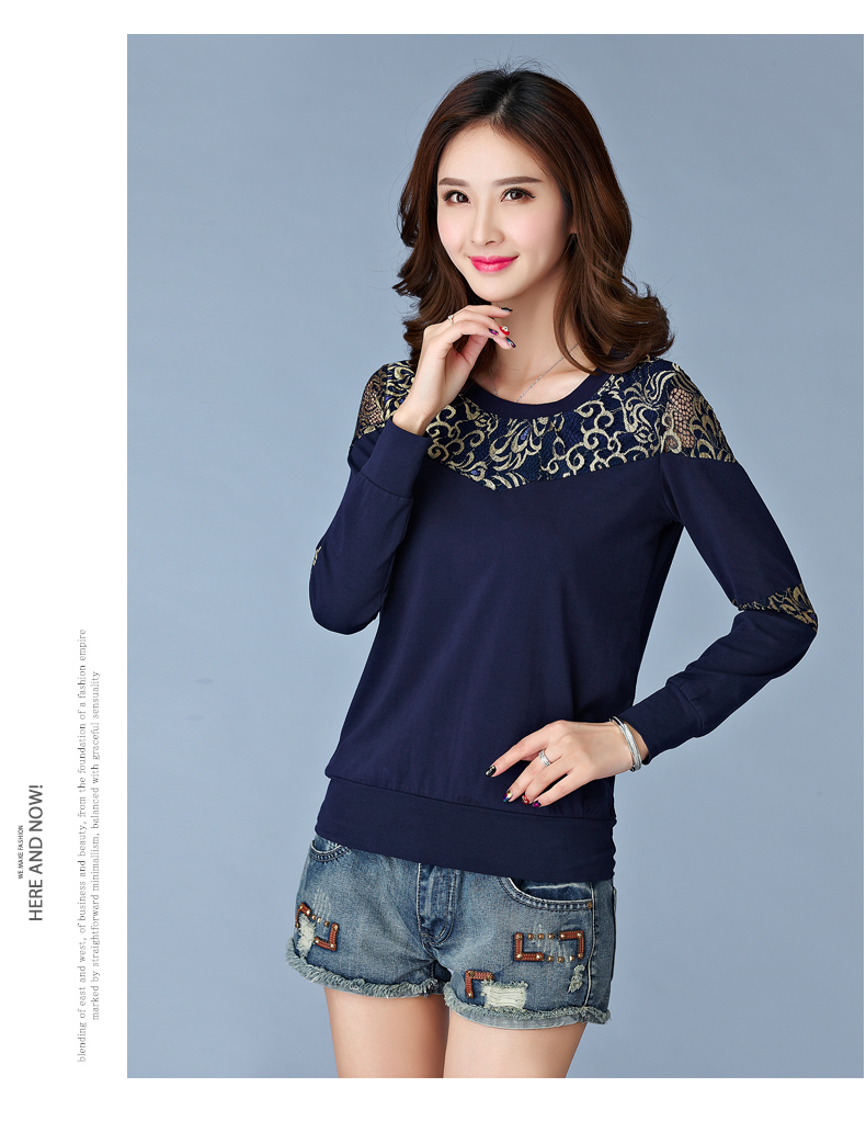 WT7192 Korea Fashion Top Blue
