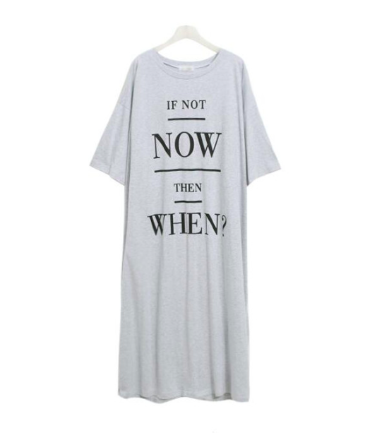 WD7198 Fashion Dress Grey