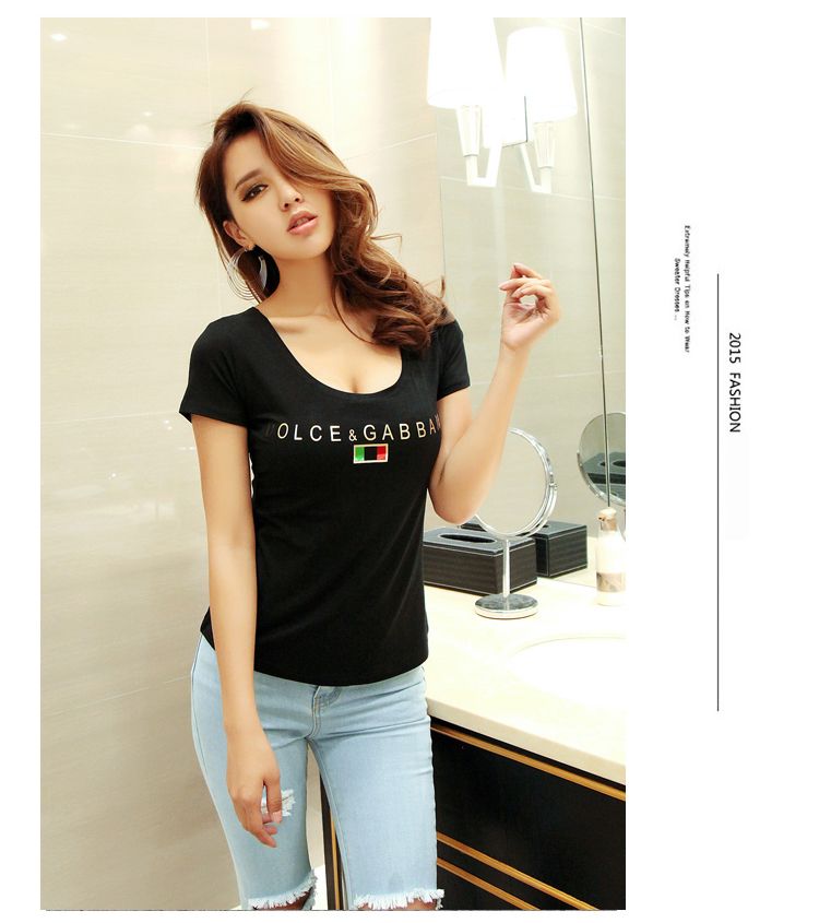WT7220 Sexy Stylish Top Black