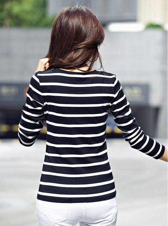 WT7244 Stylish Top Black
