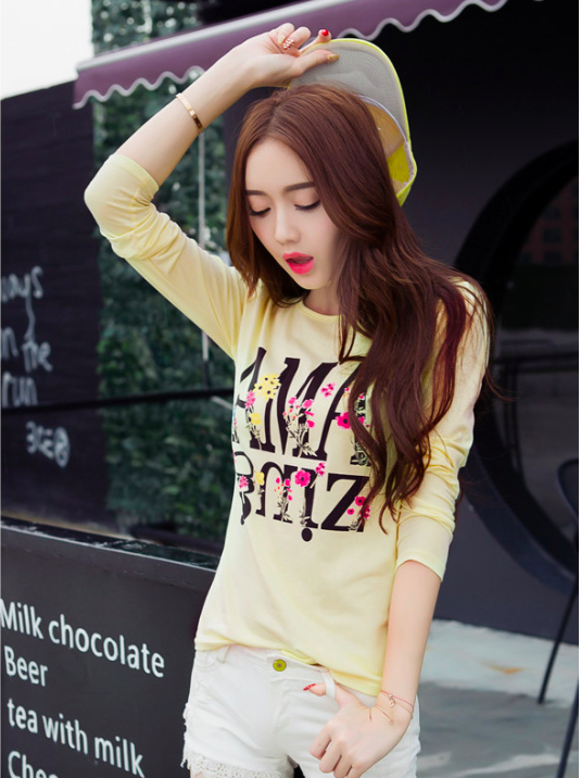 WT7249 Pretty Top Yellow