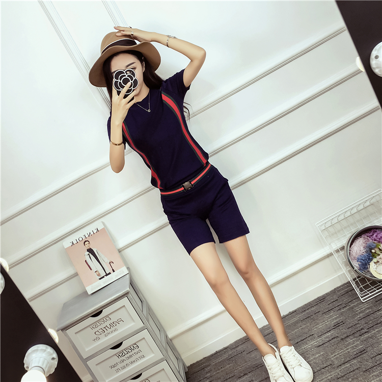 WT7259 Top and Pant Dark Blue (1 Set)