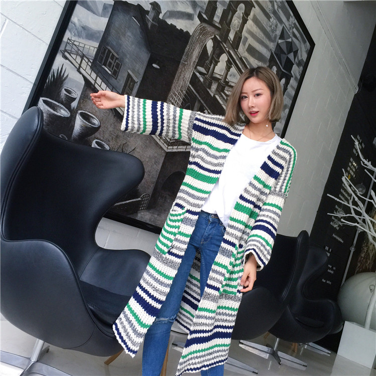 WJ7299 Knit Cardigan Light Green