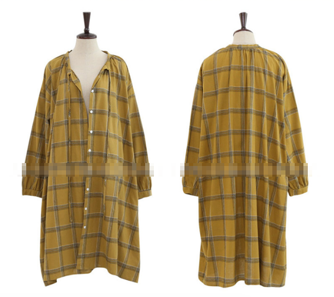 WJ7322 Stylish Long Jacket Brown