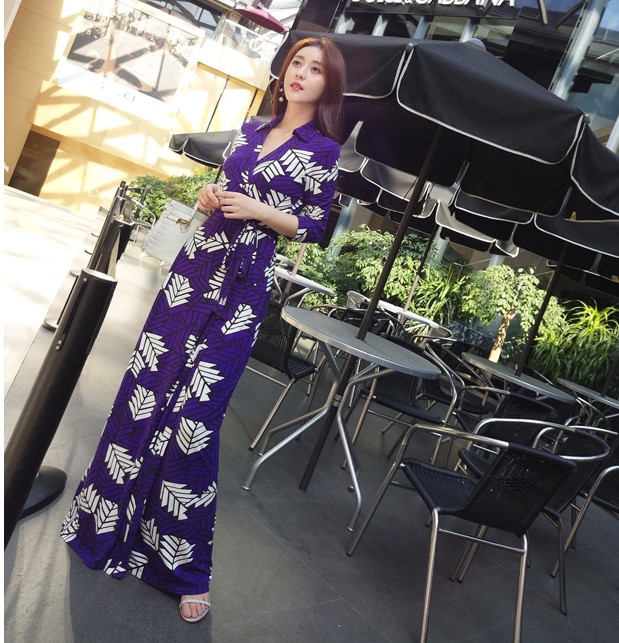 WD7342 Pretty Maxi Dress Purple