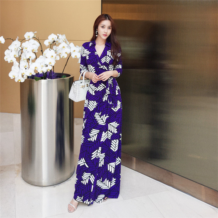 WD7342 Pretty Maxi Dress Purple