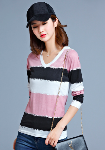 WT7352 Stylish Top Pink