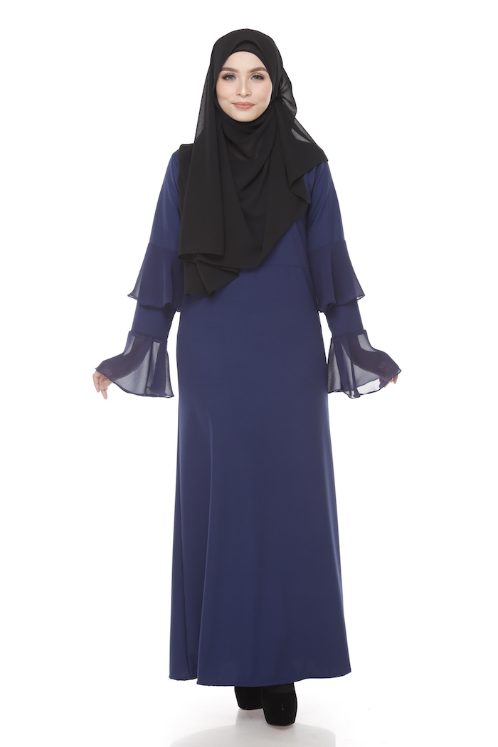 WH1167 Charming Jubah Blue