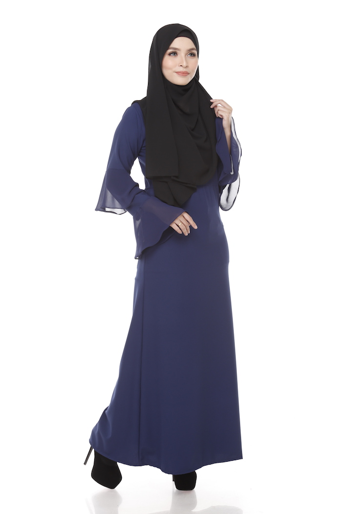 WH1167 Charming Jubah Blue