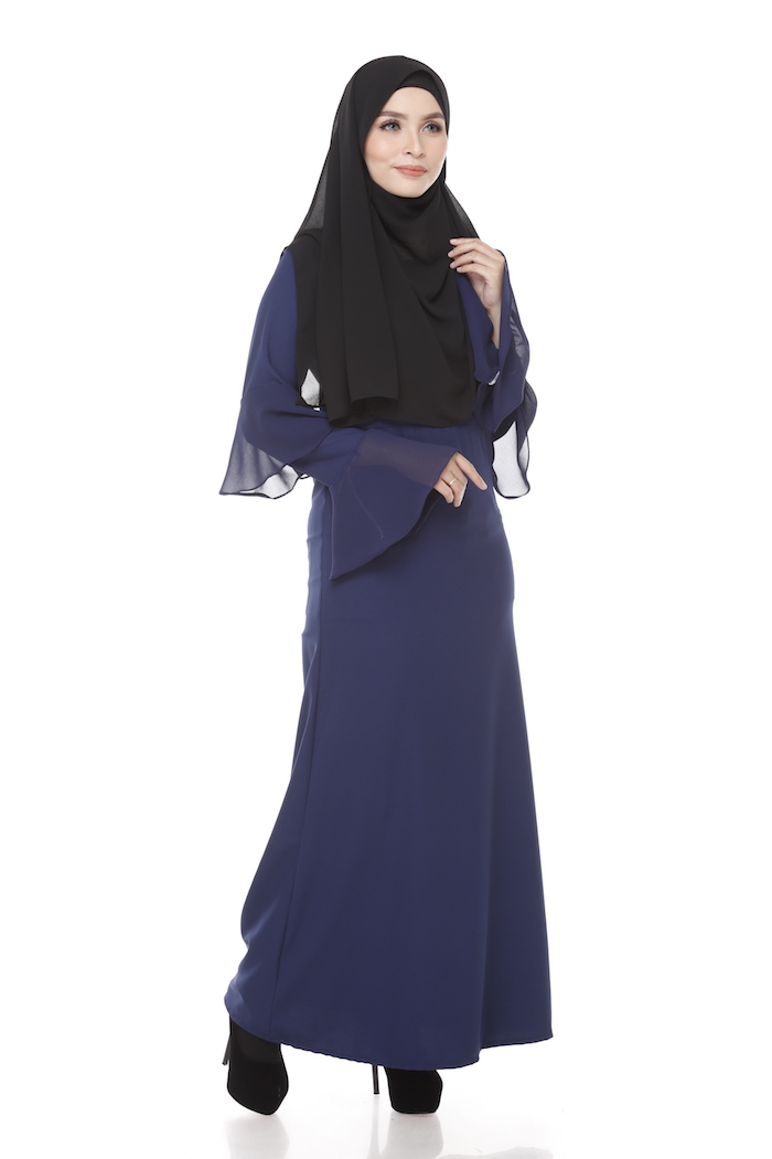 WH1167 Charming Jubah Blue