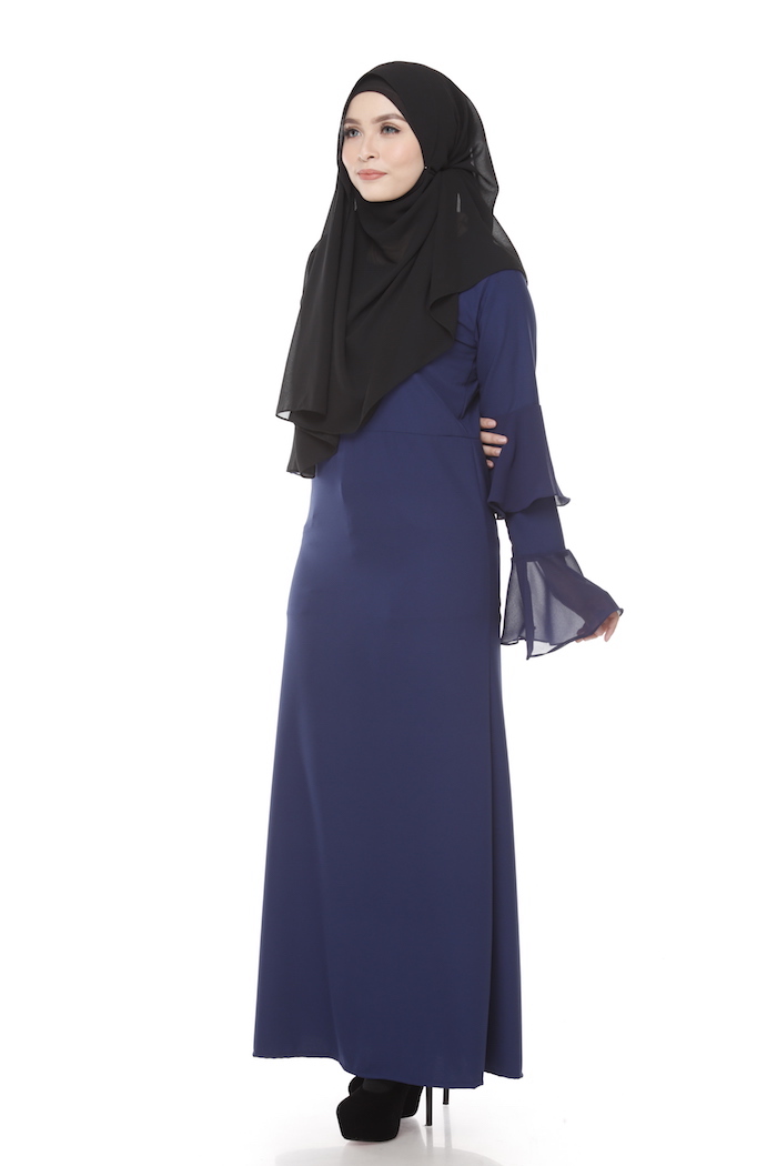 WH1167 Charming Jubah Blue