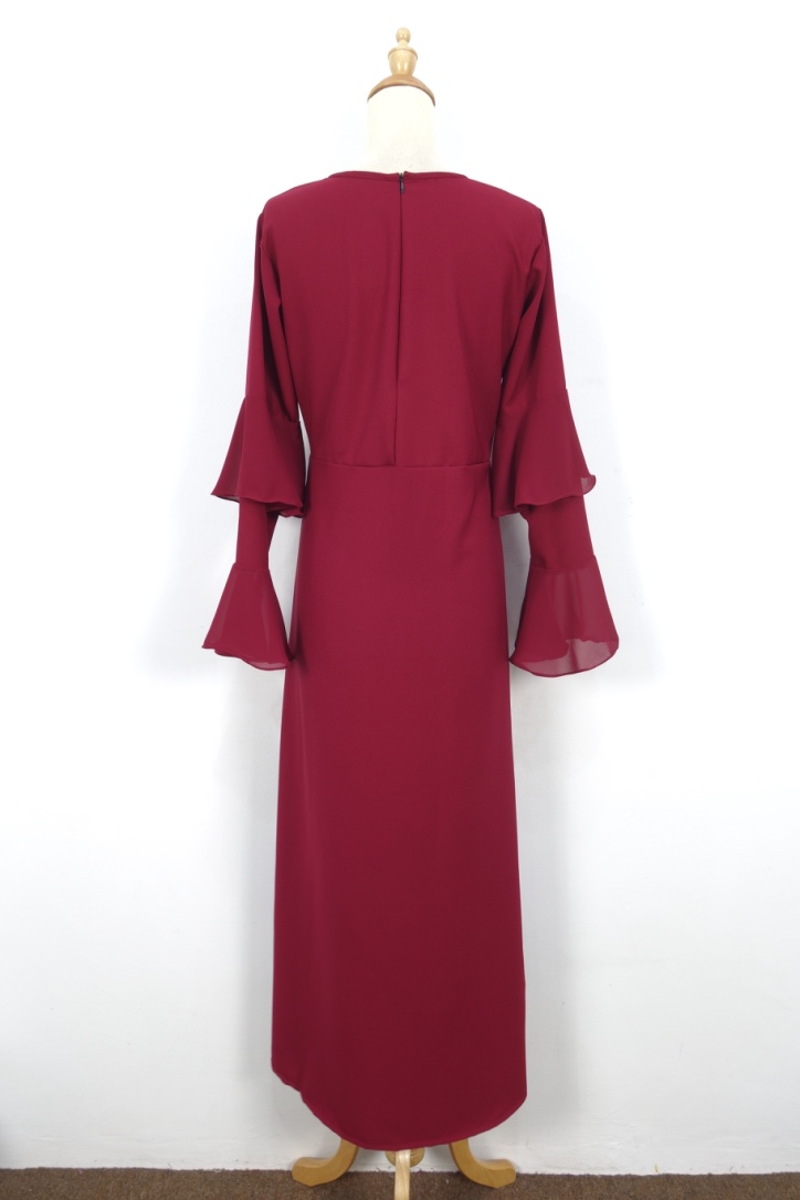 WH1167 Charming Jubah Maroon