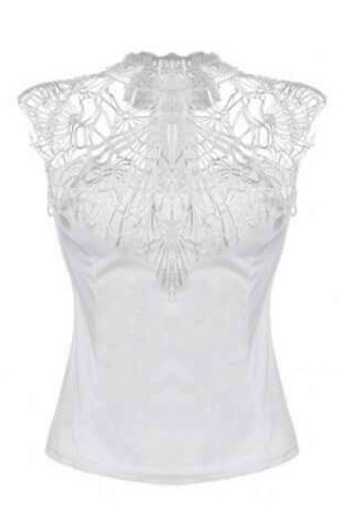 WT3751 Sexy Top White