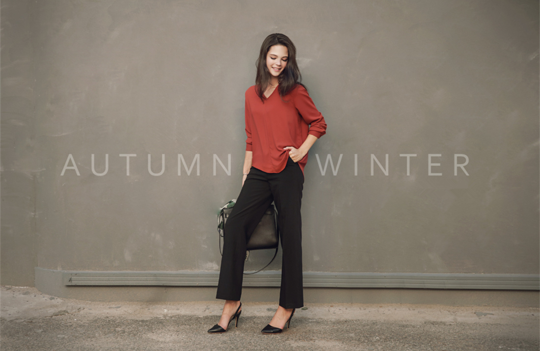 WT7368 Europe Fashion Top Red