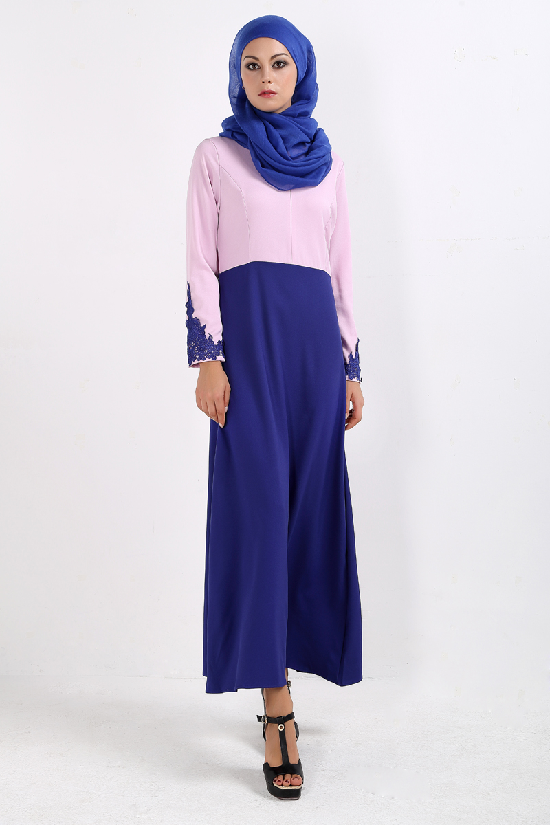 WH7376 Charming Jubah Blue