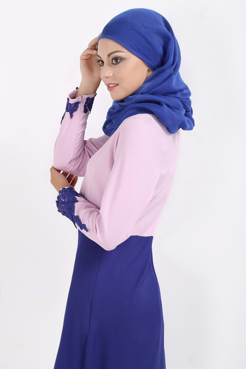 WH7376 Charming Jubah Blue