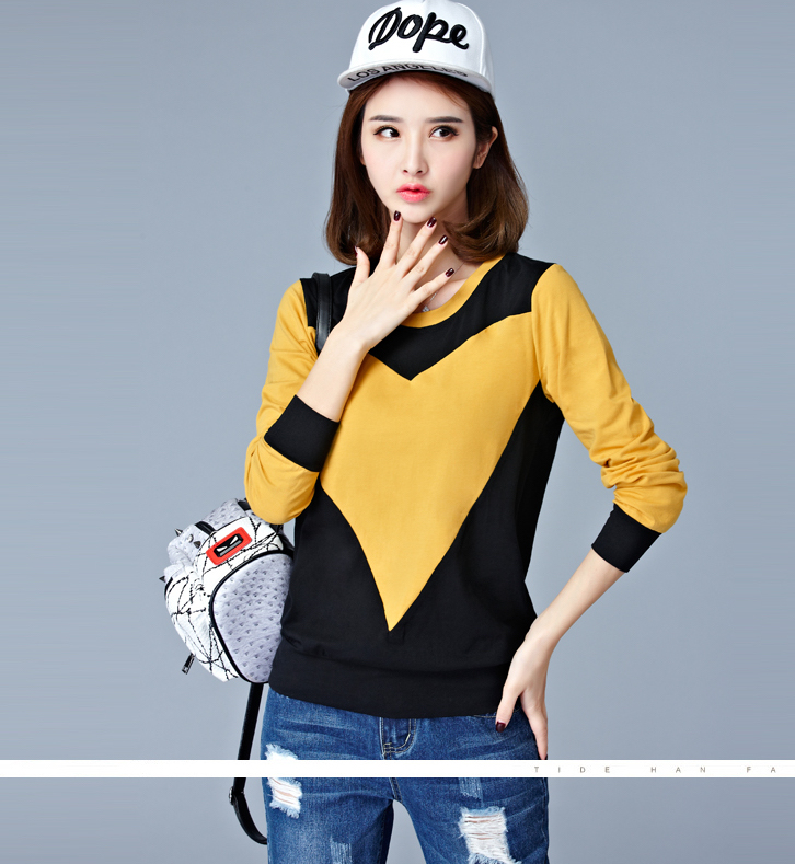 WT7402 Stylish Top Yellow