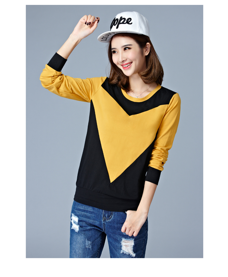 WT7402 Stylish Top Yellow