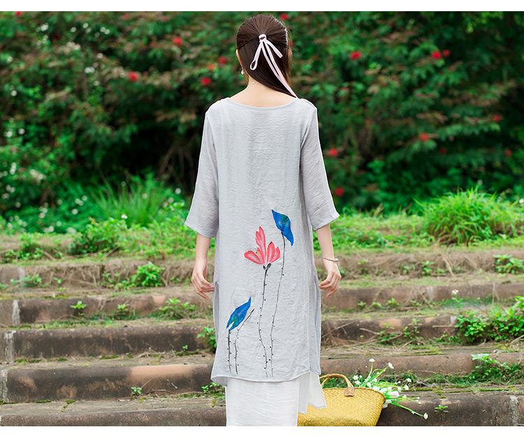WD7415 Charming Dress Grey